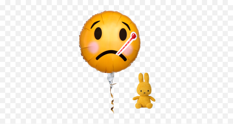 Beterschap Wensen Met Een Ballon Fruitzaam Gifts - Happy Emoji,Muah Emoji