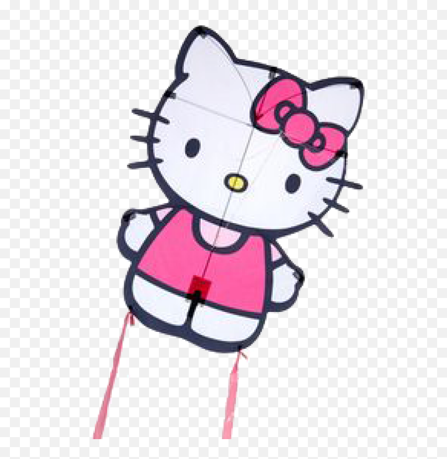 Image Of Hello Kitty Kite Hello Kitty - Clip Art Library Emoji,Hello Kitty Emoticon Sticker For Fb