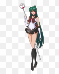 Download Hd Sailor Pluto Smc - Setsuna Sailor Moon Crystal Emoji,Pluto Planet Emoji