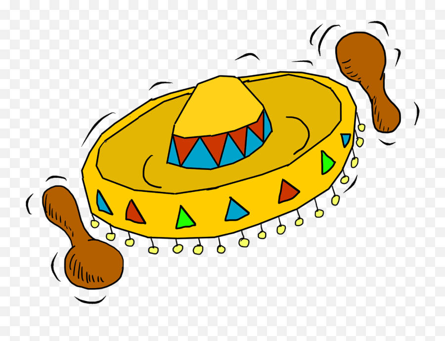Sombrero Hat Mexican Hat Mexico Straw Hat - Free Image Emoji,Mexican Food Emoji