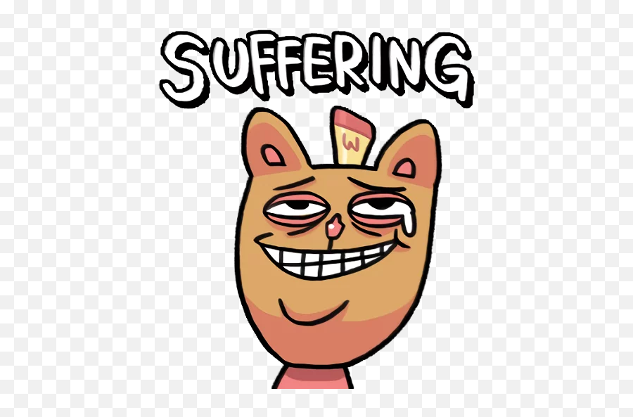 Telegram Sticker From Undertale Eng Pack Emoji,Suffering Emoji Meme