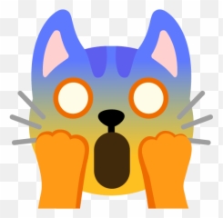 Emoji Mashup Bot On Twitter Winking Horrified - Cat,Gay Prie Flag Twitter Emoji
