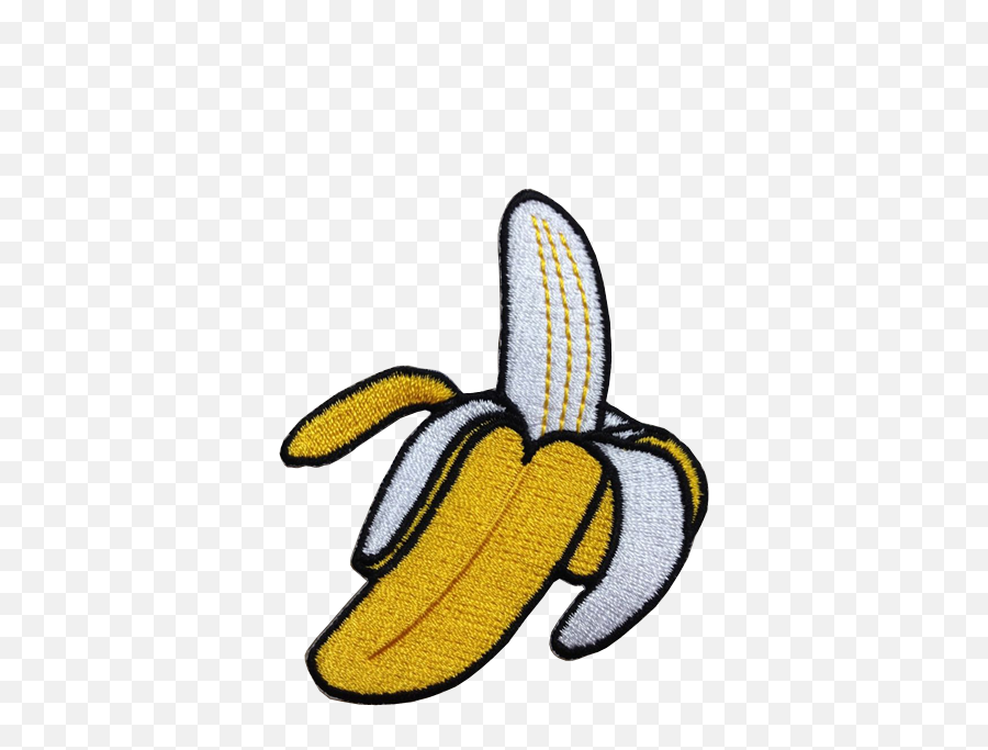 China Custom Design Iron On Patches China Custom Design - Ripe Banana Emoji,100 Emoji Patch