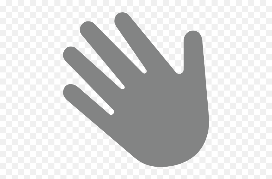 Waving Hand Sign - White Hand Wave Emoji,Waving Emoji