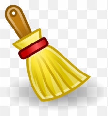 Clean Clipart Broom Clean Broom - Clear Button Png Emoji,Broom Emoji Icon