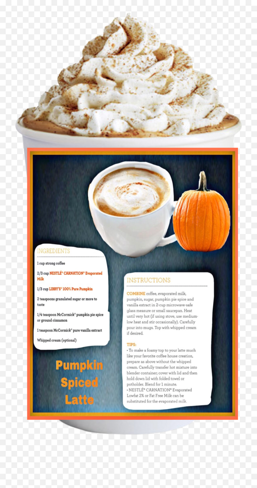 Pumpkin Spice Latte Recipe Sticker - Sturbucks Coffee For Pregnant Emoji,Pumpkin Spice Latte Emoji