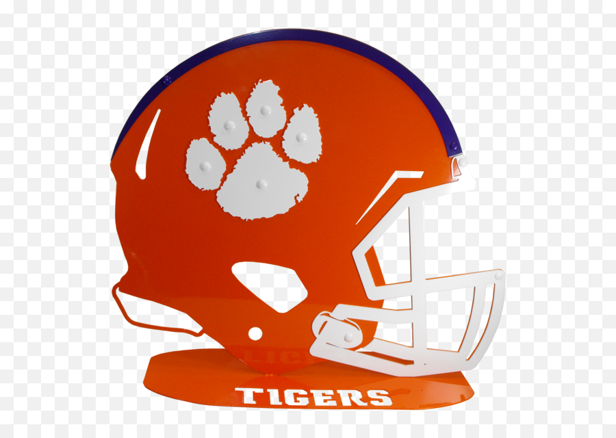 Helmet Clipart Clemson Helmet Clemson - Muzeon Park Of Arts Emoji,Clemson Tiger Emoji