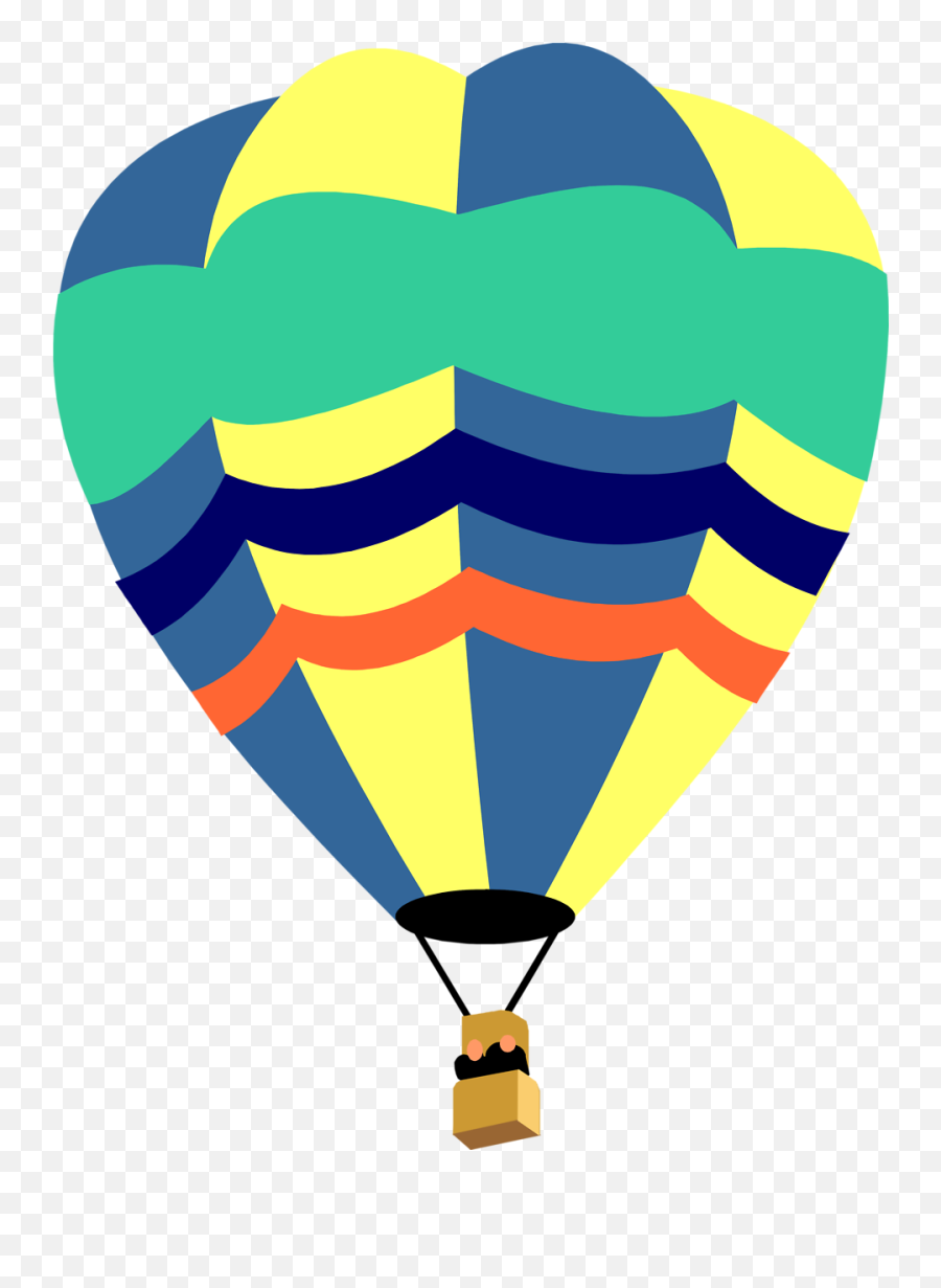 Free Transparent Hot Air Balloon Png - Free Hot Air Balloon Clipart Emoji,Hot Air Balloon Emoji