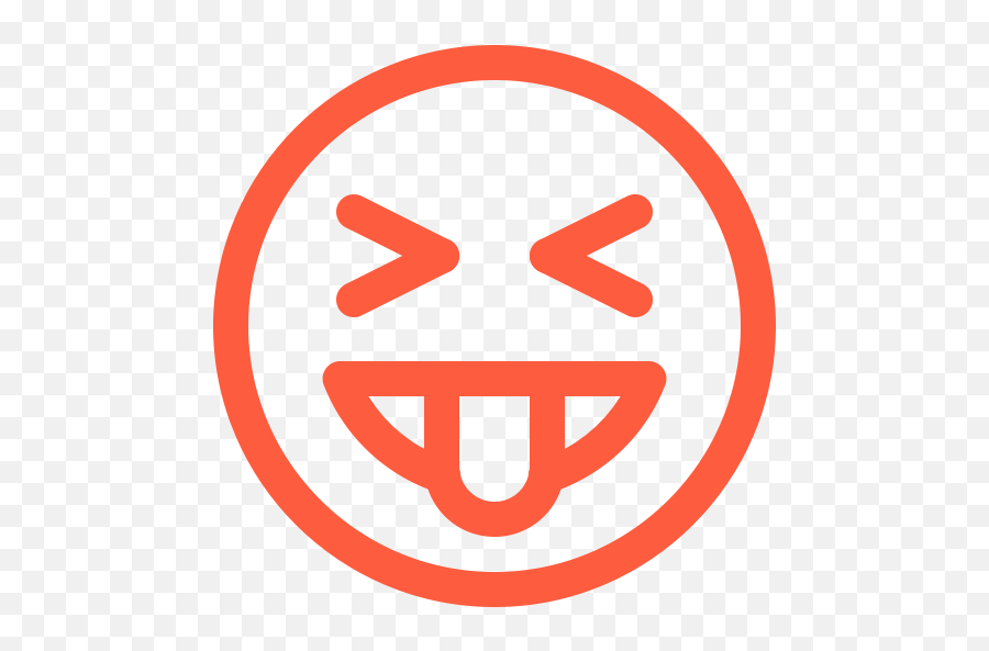 Absurd Emoji Emotion Face Foolish - Icon,Silly Emoji