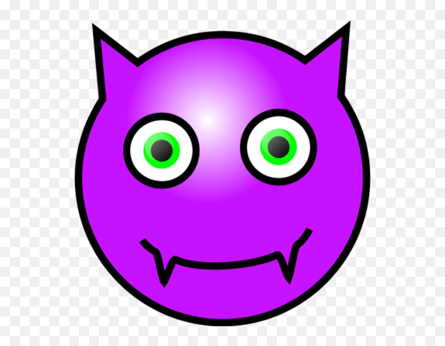 Devil Smiley Face Clip Art Free Image - Emoticon Emoji,Devil Emoji