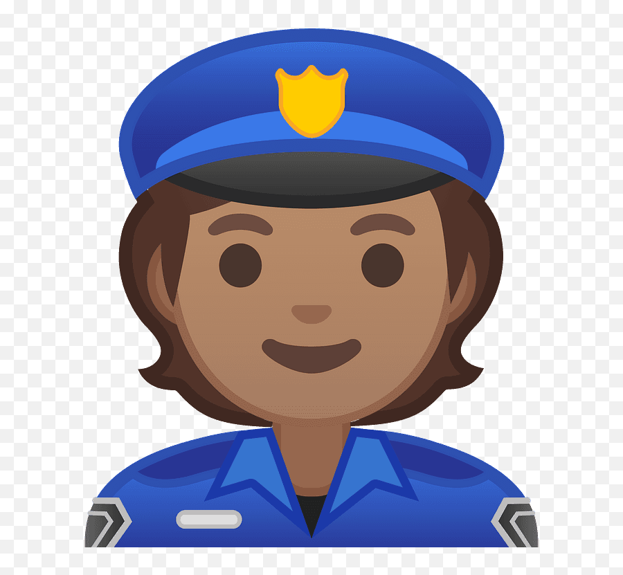 Police Officer Emoji Clipart - Police Officer Emoji,Mailbox And Police Emoji 2
