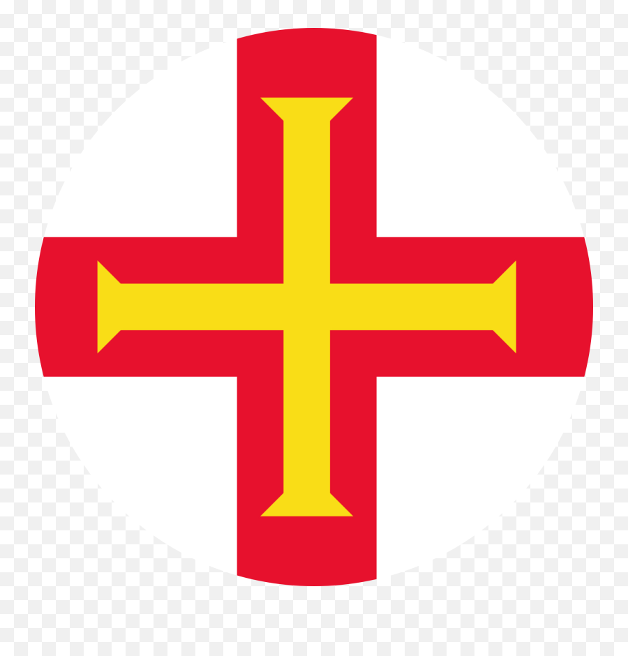 Flag Of The Channel Islands Clipart - Full Size Clipart Guernsey Flag Emoji,Jamaica Flag Emoji