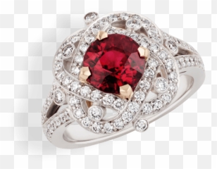 Xenia Ruby Ring Emoji,Faberge Emotion Rings Price