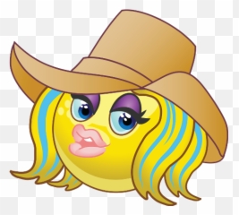 Sexy Emojis - Transparent Sad Cowboy Emoji,Sarcasm Emoji