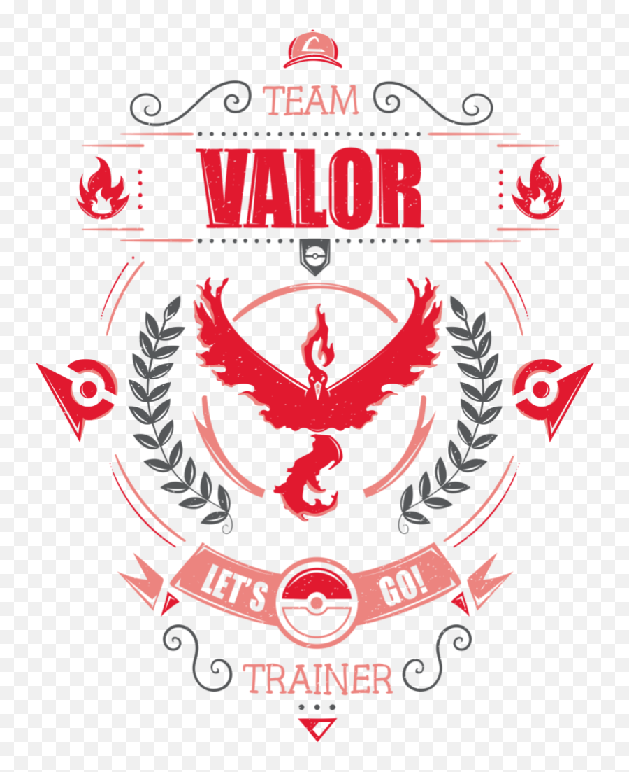 Download Valor Teefury - Team Valor Fire And Blood Full Pokemon Go Team Logos Png Emoji,Blood Emoji Png
