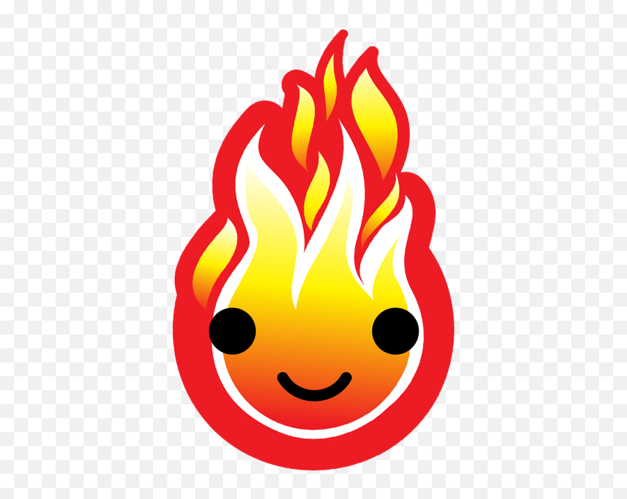 Hot Fire Flame Emojis - Emoji,Funny Heat Emojis