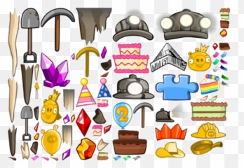 Angry Birds - Angry Birds Seasons Sprites Emoji,How Birds Show Emotions