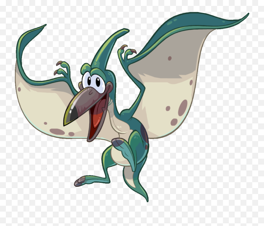 Pteranodon - Pteranodon Cartoon Emoji,Sperm Emojis