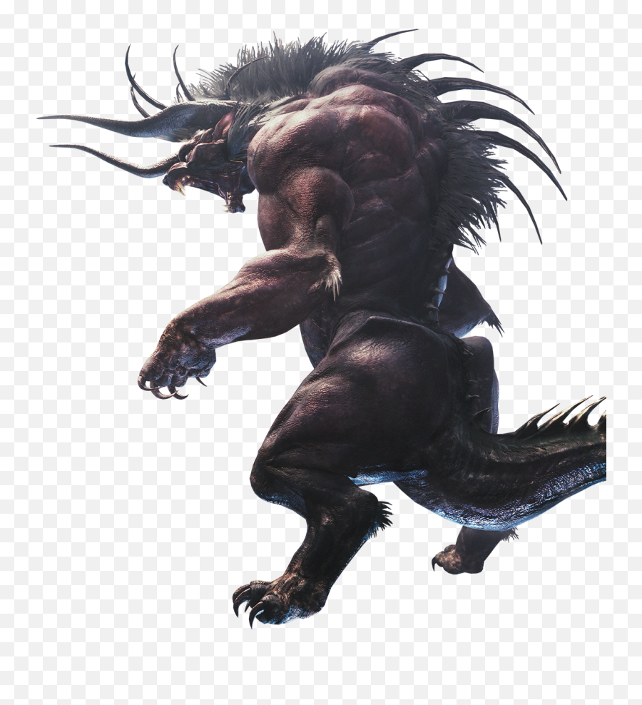 Monster Hunter World - Mhw Behemoth Render Emoji,Ff14 Moogle Emotion