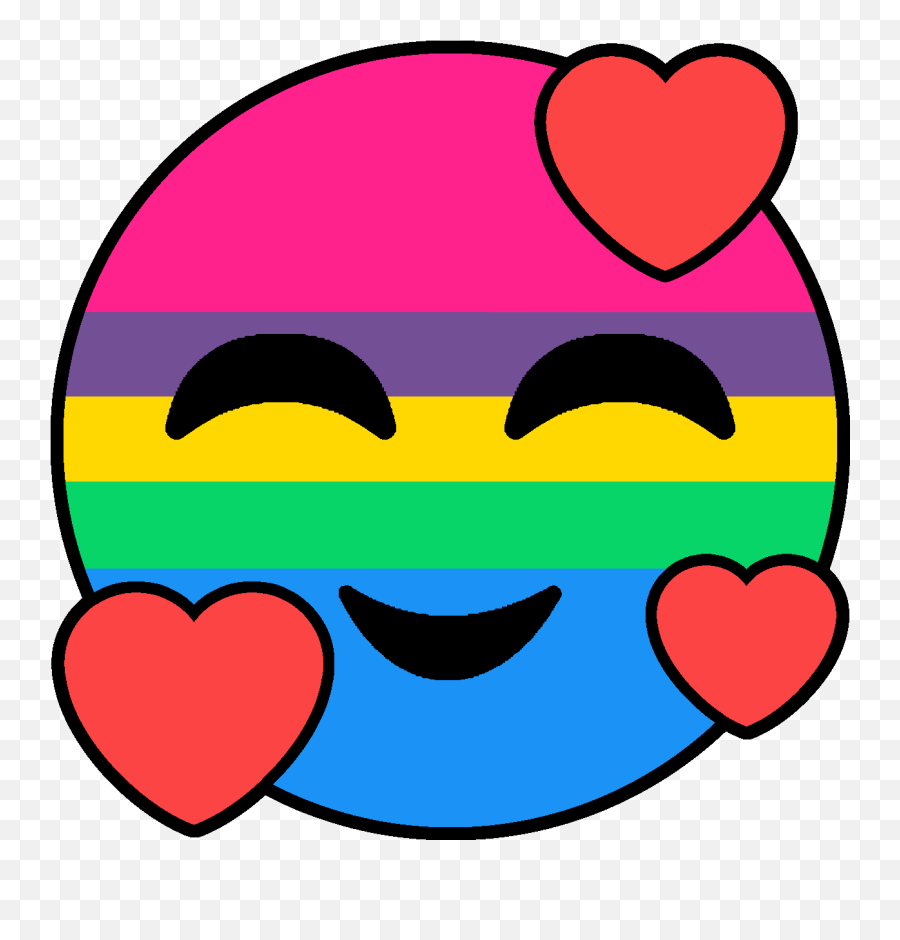 Pin - Happy Emoji,Lgbt Flag Emoticons