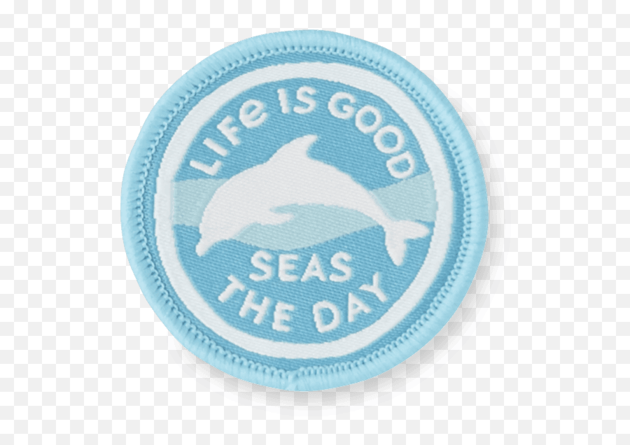 Sale Dolphin Days Positive Patch - Dolphin Emoji,Emojis To Be Used With Blank Canvas