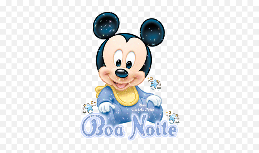 Gifs De Boa Noite - Baby Mickey Mouse Jpg Emoji,Love Emojis Gifis
