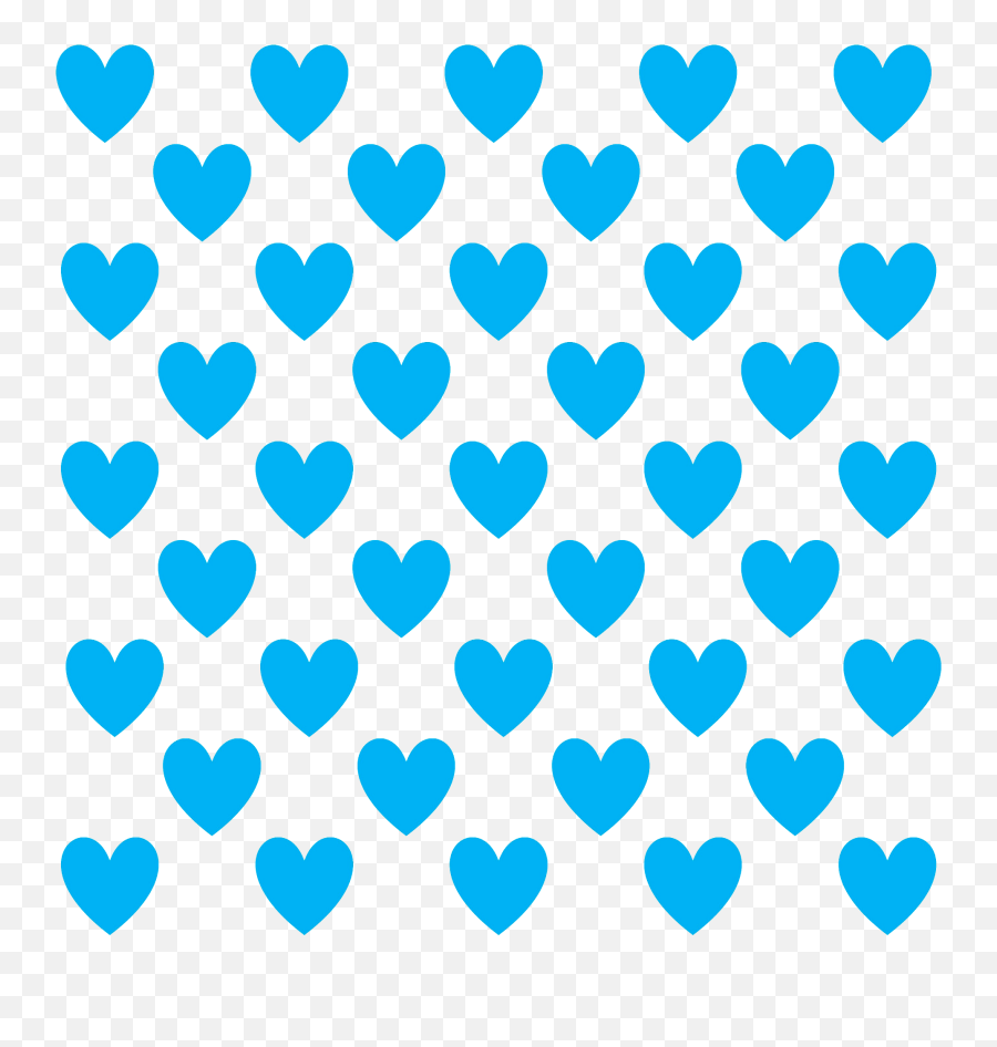 Blue Heart Pattern Clipart Free Download Transparent Png - Blue Heart Pattern Png Emoji,Blue Heart Emoji Png