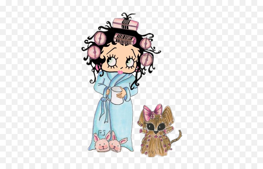 Cartoon Bettyboop Sveglia Sticker By Nrggiulia83 - Betty Boop En El Salon Emoji,Betty Boop Emoji