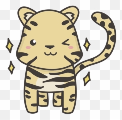 Winking Png U0026 Svg Transparent Background To Download - Tigre Kawaii Png Transparente Emoji,Kawaii Buff Cat Emoticon