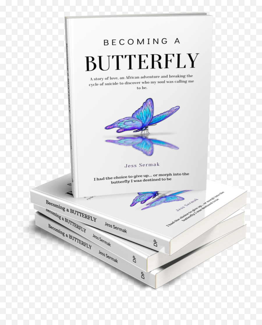 Becoming A Butterfly Book Jess Sermak - Horizontal Emoji,Emotion Butterflies