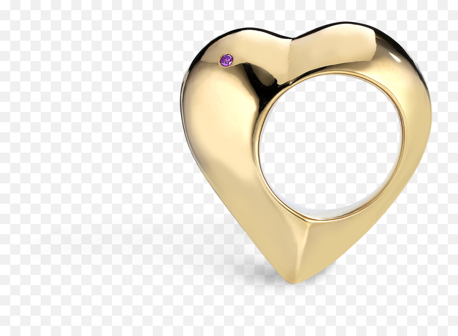 Love Ring - Solid Emoji,Heart Emoticon Ring Silver