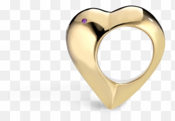 Love Ring - Solid Emoji,Heart Emoticon Ring Silver