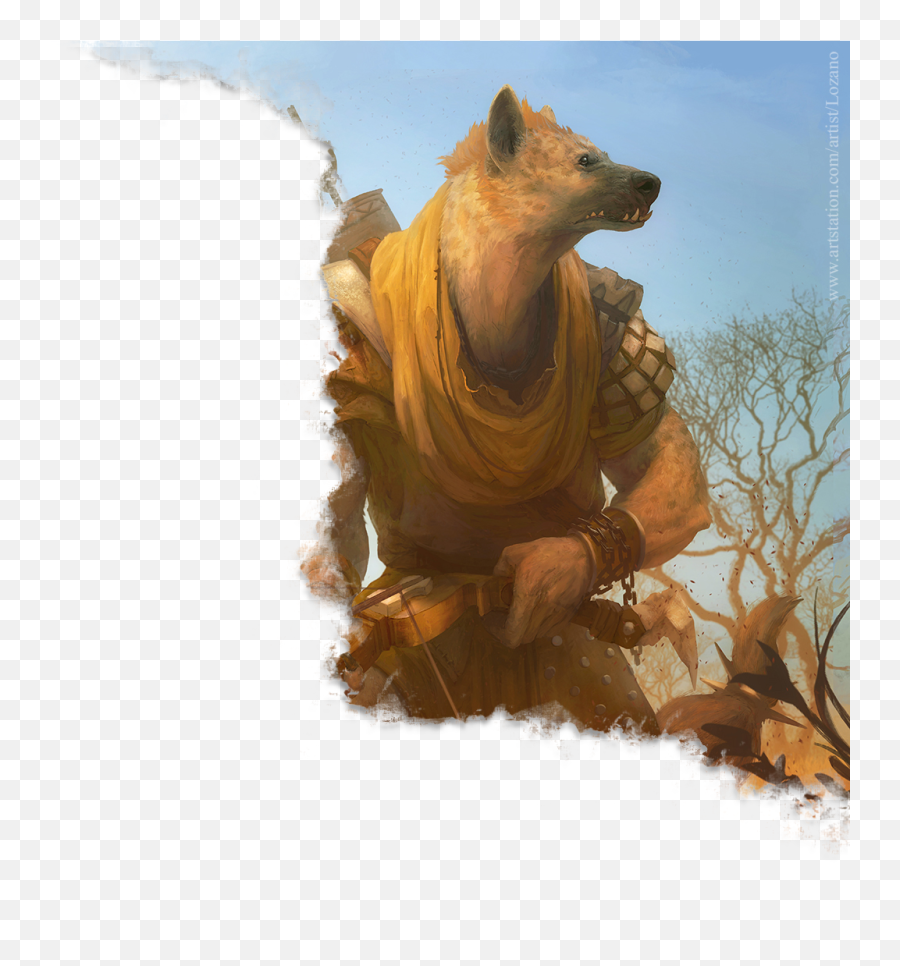 Gnolls - A Race Of Ferocious Hyenafolk For 5e Gm Binder Emoji,Harvest Moon Character Emotions