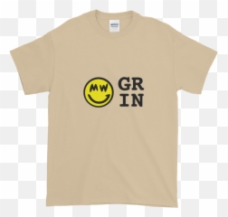 Menu0027s Grin T Shirt Krypto Gear Krypto Threadz Emoji,Sheepish Grin Emoticon Hangouts