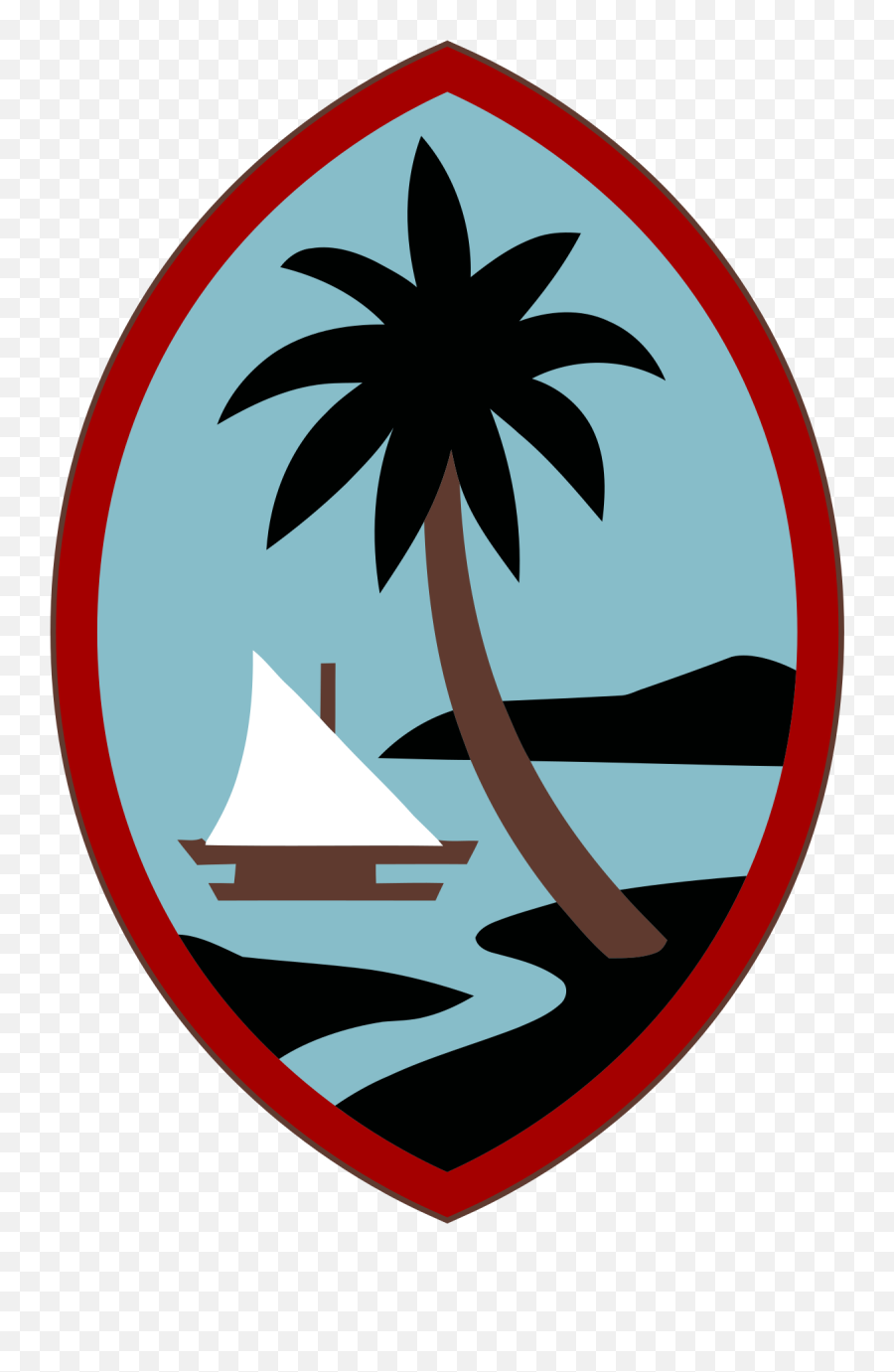 Guam Army National Guard Patch Clipart - Full Size Clipart Emoji,Harbor Seal Emoticon