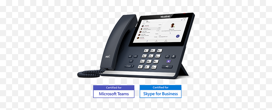 Desk Phones U0026 Conference Phonefor Microsoft Teams And Skype - Yealink Mp56 Teams Emoji,Ms Lync Emoticons