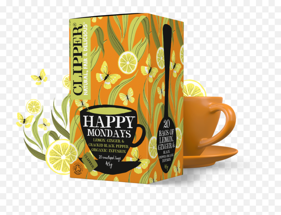 Skinni Mintie Organic Mint Tea Infusion - Clipper Teas Emoji,? ???? ???? Happy Monday & Week Smile Emoticon Heart Emoticon ???? ???? ????