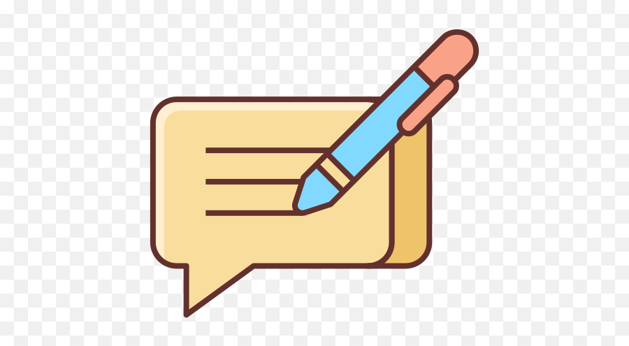 Write - Free Communications Icons Emoji,Written Document Emoji