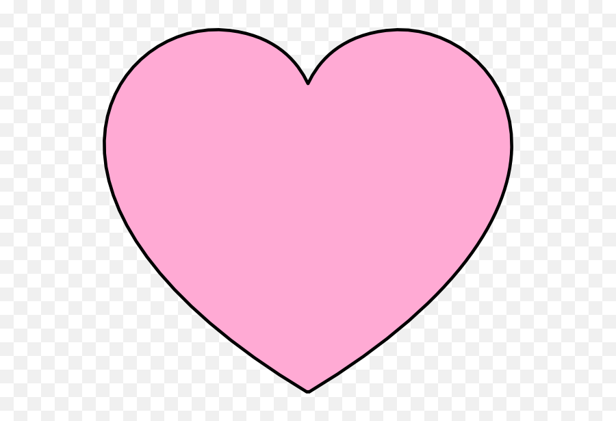 Pink Heart Png Download Free Clip Art - Transparent Pink Heart Shape Emoji,Pink Heart Emoji Png