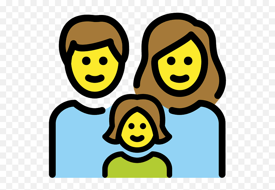 Man Woman Girl Emoji Clipart - Emoji,Girl Emoji