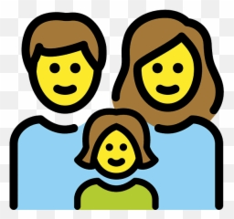 Man Woman Girl Emoji Clipart - Emoji,Girl Emoji