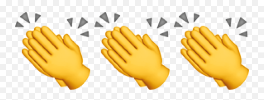 emoji hands clapping