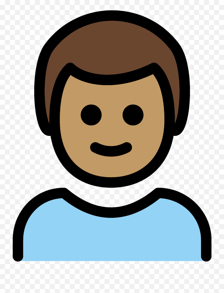 Person Frowning Emoji Clipart - Human Skin Color,Person Frowning Emoji