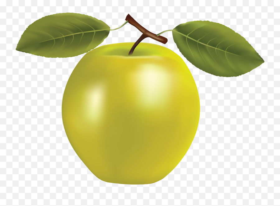 Library Of Apple Fruit Picture - Apple Yellow Png Emoji,Golden Apple Emoji