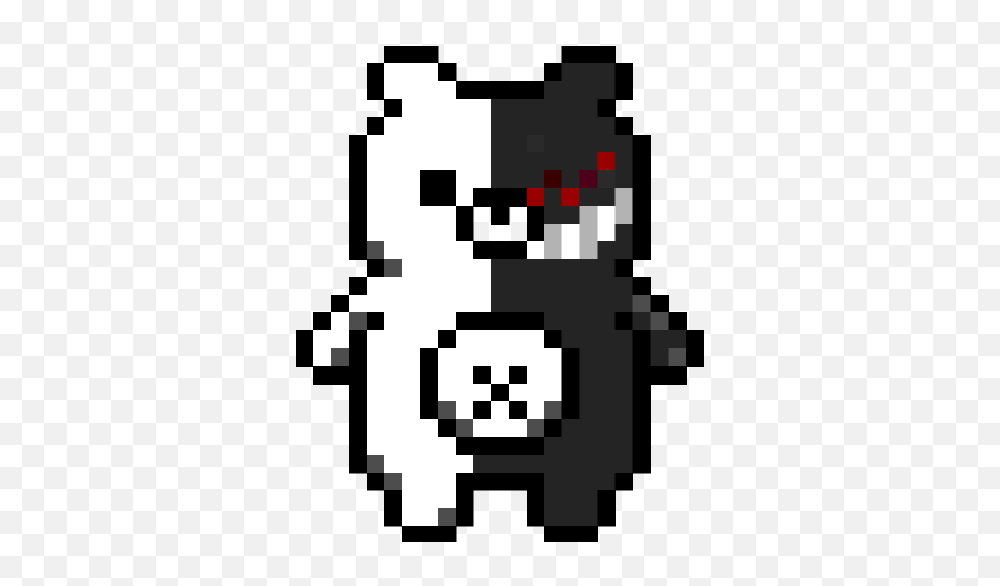 Danganronpa Monokuma Pixel Emoji,Without You Today's Emotions Would Be The Scurf Of Yesterday's