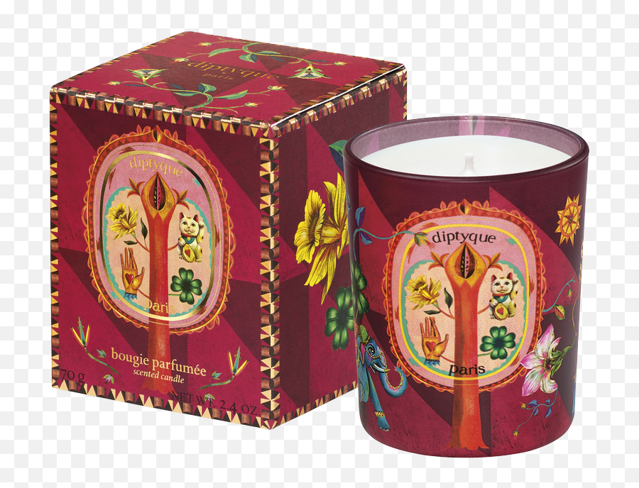 10 Best Christmas Candles To Add A Festive Mood To Your Home - Diptyque Bougie Parfumee Lucky Flower Emoji,Diptyque Emoji App