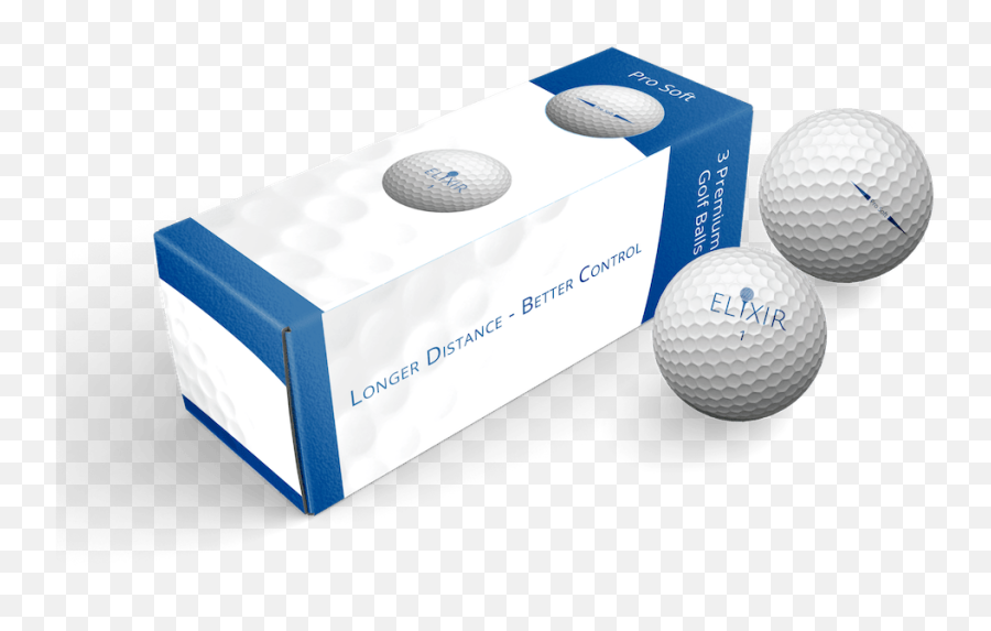 Elixir 3 Layer Golf Balls - For Golf Emoji,Emotion Ship Elixir