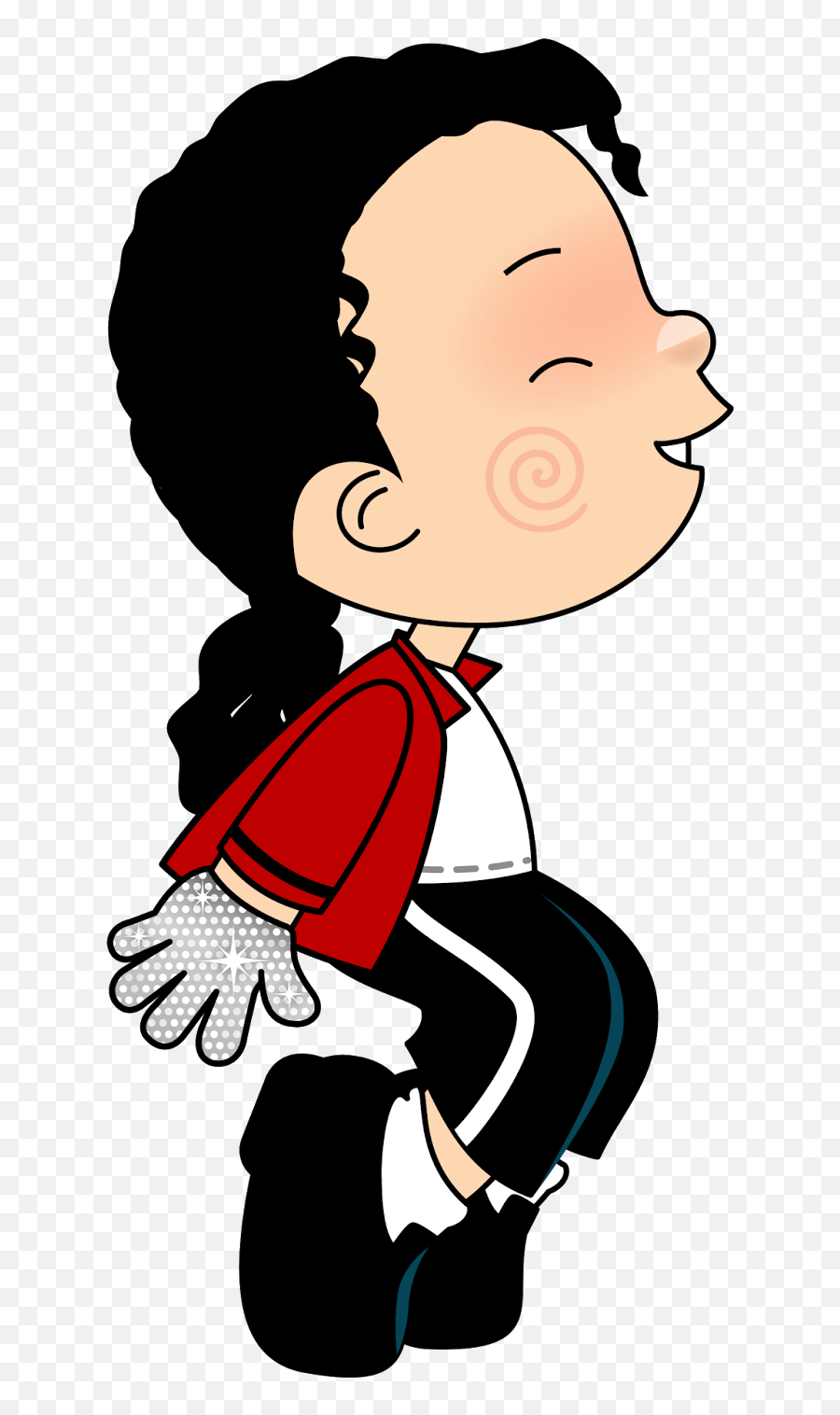 Michael Jackson Fan Art - Michael Jackson Cartoon Drawing Easy Emoji,Michael Jackson Emojis Png