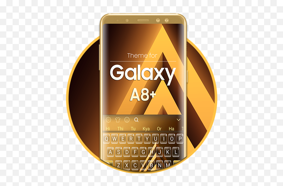 Keyboard For Galaxy A8 Plus Gold U2013 U201egoogle Playu201c Programos - Smartphone Emoji,Ar Emoji S8