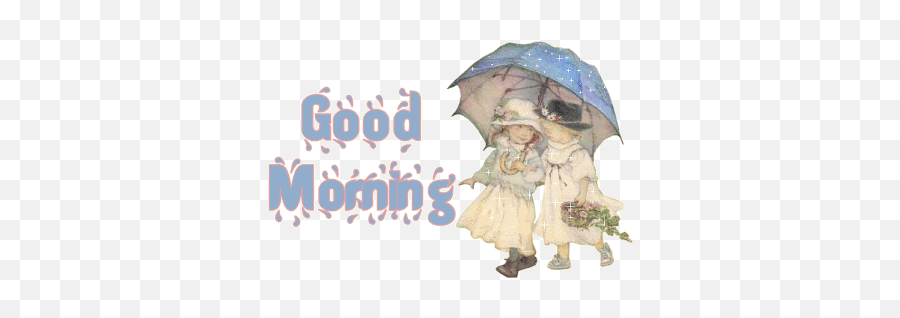 Rainy Good Morning Animated Image Good - Rainfall Good Morning Cartoon Gif Emoji,Gif Of Emotion Sharing Coffee